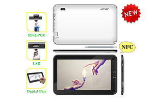 10.1 pollice NFC 2.0 + 5.0 <span class=keywords><strong>mp</strong></span> tablet pc 10 pollice POE RJ45 grande tablet pc porta usb 6000 mAh grande Batteria NFC - Product Image 2