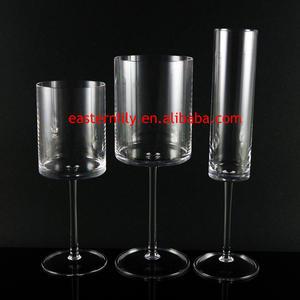 Verres à vin en plastique acrylique Tritan, sans BPA, cylindre 15oz, pour le vin - Product Image 2