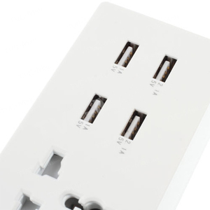 RNAi-801 phổ ổ cắm đầu ra chất lượng cao siêu điện 4 USB đầu ra du lịch Adapter - Product Image 3