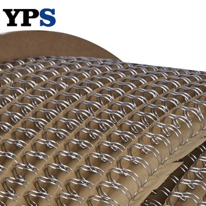 YPS ナイロンコーティングメタルダブルループバインディングワイヤーOロール白色1/<span class=keywords><strong>2</strong></span>インチ（0.9mm）径オフィス用紙・ノートバインディング - Product Image 2