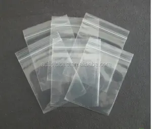 Kantong Plastik Ziplock Pe Perhiasan Dapat Ditutup Kembali Transparan