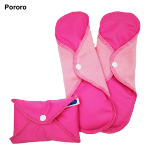 <span class=keywords><strong>Toallas</strong></span> <span class=keywords><strong>sanitarias</strong></span> Anatómico paño menstrual pad antialérgico ecológico PUL impermeable lavable reutilizable fábrica de China - Product Image 5