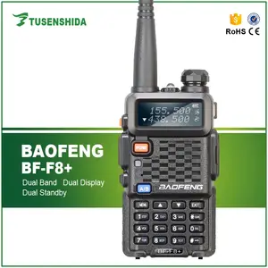 警察ラジオbaofeng bf-f8 +ハンディトランシーバーvhf uhfラジオ用通信
