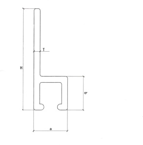 Aluminium deurafdichting borstel <span class=keywords><strong>strip</strong></span> voor schuifdeur - Product Image 6