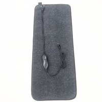 Tapis chauffant extra-long (100*40 cm) - Chauffe-pieds électrique pour la maison, le bureau et la caravane