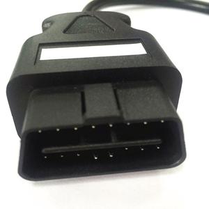 מפעל סיטונאי OBD2 16pin זכר תקע כדי DB15 זכר מחבר כבל עבור OBD2 סורק - Product Image 3