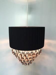 Marcos de pantalla Decorativa de La Boda ronda Cuentas de <span class=keywords><strong>Cristal</strong></span> cortinas de la lámpara de Araña de mayor - Product Image 3