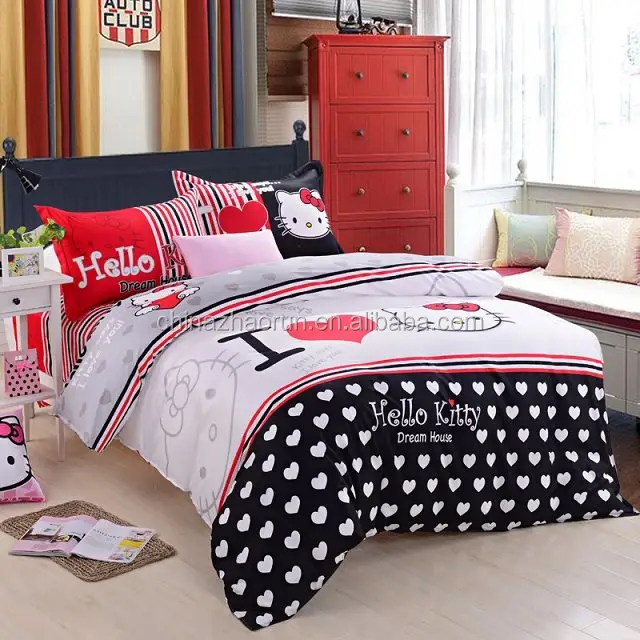 China mais vendidos design de luxo moderno conjunto de cama/3d impresso conjunto de cama