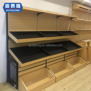 Supermercato frutta e verdura scaffale shopping frutta display stand - Product Image 2