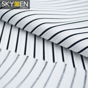 Tela de Satén de Algodón Ligera con Estampado Multicolor de Skygen, en Oferta de Fábrica, para Camisas y Cortinas - Product Image 3