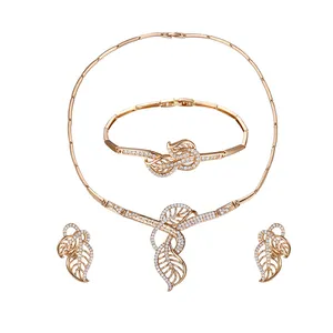 Set-Conjunto de joyería de diseño creativo, chapado en oro de 18k, 68 joyas de moda