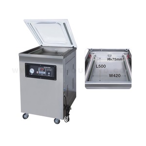 DZ500/2D/A 500x10 MM, Double barre de scellage, pour économie des aliments, étanche - Product Image 2