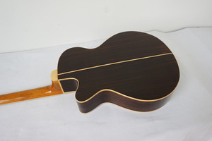 China Aiersi Fan Fret Design Solid Top chitarra acustica - Product Image 6