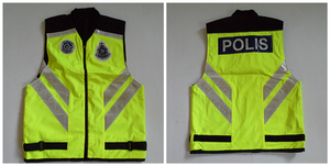 <span class=keywords><strong>Veste</strong></span> <span class=keywords><strong>sans</strong></span> manches réfléchissante jaune fluorescent - Product Image 6