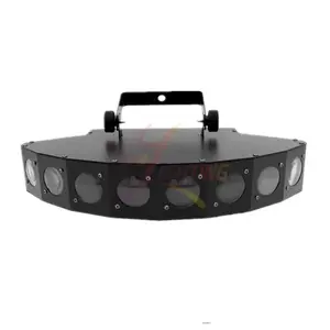 Fan ışın ışık profesyonel sekiz led gözler lazer yıkama rgbw bar ktv disko dj aydınlatma
