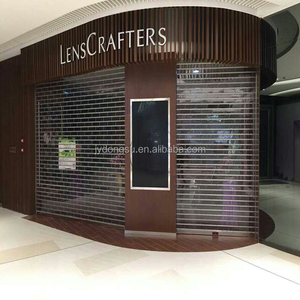 Factory Price Modern Mall Bulletproof Automatic Roller Shutter <strong>Door</strong> with Transparent Folding Design - Product Image 5
