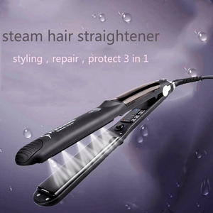 <span class=keywords><strong>Planchas</strong></span> planas personalizadas para alisar el cabello, aceite <span class=keywords><strong>de</strong></span> argán profesional, queratina al <span class=keywords><strong>vapor</strong></span>, herramientas calientes - Product Image 3