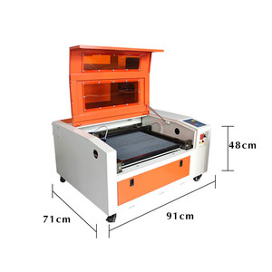 Machine de gravure et de découpe <span class=keywords><strong>laser</strong></span> CO2 de haute qualité 60W-150W pour jeans en denim, bois, CNC, refroidissement par eau, compatible avec les formats AI/DXF/DST - Product Image 2