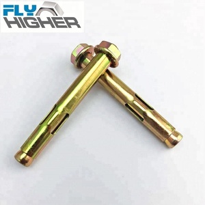 <span class=keywords><strong>น็อต</strong></span>หน้าแปลนหกเหลี่ยมสมอเรือแขนเหล็กชุบสังกะสีสีเหลือง M8 - Product Image 3