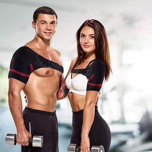 Envoltório para ombro rotatório, suporte para os punhos tendonite deslocalização <span class=keywords><strong>bursitis</strong></span> neoprene manga de compressão do ombro - Product Image 5