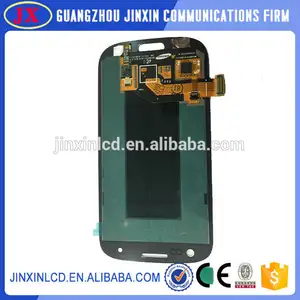 Nuovo marchio di qualità oem 100% originale per samsung galaxy siii s3 i9300 i747 touch screen lcd con digitalizzatore