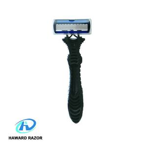 छह ब्लेड के साथ डिस्पोजेबल रेजर, चिकनी शेव के लिए पुरुषों के शेविंग रेजर रेजर - Product Image 2