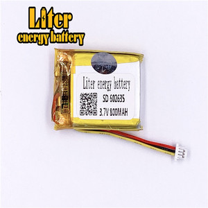 1.0-<span class=keywords><strong>3</strong></span> P <span class=keywords><strong>3</strong></span>.7 V 602635 mah 800 lithium polymer lipo rechargeable battery li ion Solar lithium battery with PCM - Product Image 1