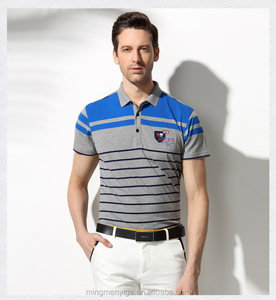 2016 El Último Diseño de China Al Por Mayor 100% Algodón Blanco de Los Hombres Polo <span class=keywords><strong>Camiseta</strong></span> Personalizada <span class=keywords><strong>Camiseta</strong></span> de Impresión - Product Image 2