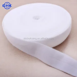 Wholesale 20mm white nylon elastic band webbing ribbon for garment