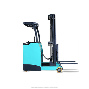 マニュアルミニ3000kg 安い電気スタッカーと立って電気リーチスタッカーフォークリフト - Product Image 1