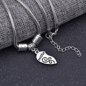 2pcs Mother and <strong>Daughter</strong> Love Broken Heart Bangle Charm Beautiful <strong>Bracelets</strong> - Product Image 2