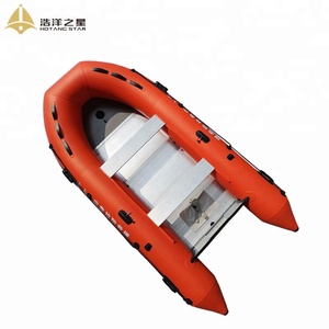 Delux — bateau de pêche gonflable Dinghy avec Air f10, bateau de forme plate-forme Hypalon, accessoire rigide avec bras couverts - Product Image 6
