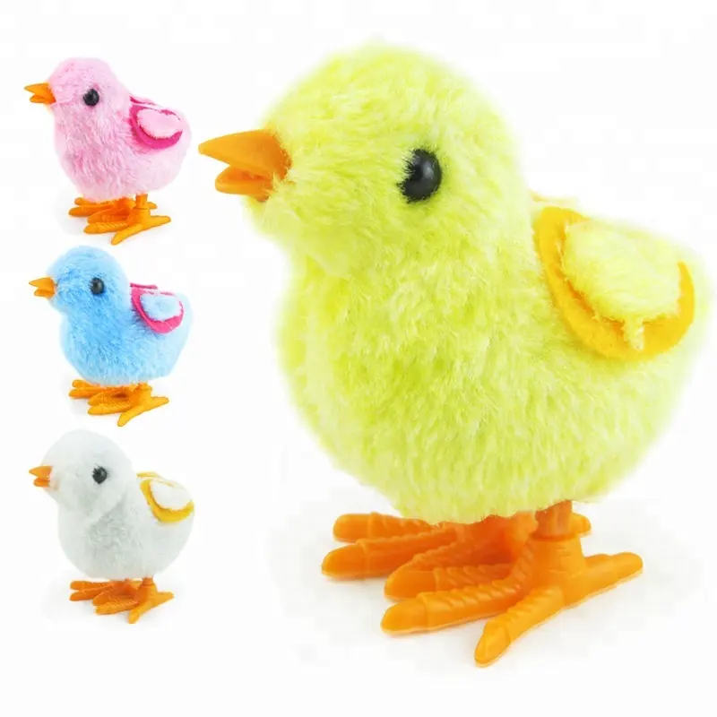 Оптовая продажа, милая мультяшная плюшевая игрушка-курица для малышей
