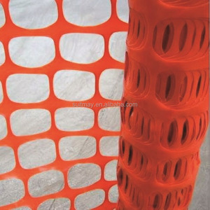 Barrera de Seguridad Naranja de HDPE - Resistente a la Intemperie para Obras de Construcción - Product Image 1