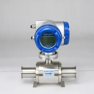 Sanitary electromagnetic flow meter drinking water flow meter chemical