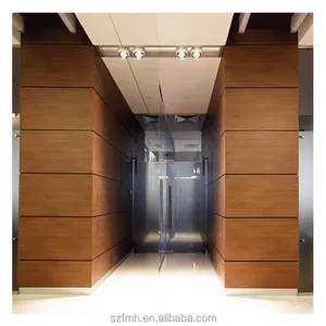 HPL wood grain interior waterproof compact laminated wall panels