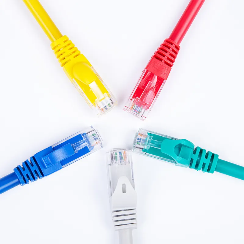 Fire resistant brand network ethernet cables rj45 cat6 cat6a cat5 cat5a copper utp stp patch cord cable price per meter