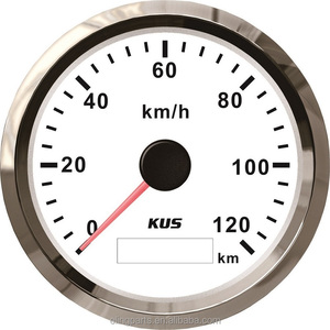 Kus justifica 85mm GPS velocímetro odómetro 120 km/h para coche motocicleta camiones ATV UTV 12 V 24 V con retroiluminación - Product Image 2
