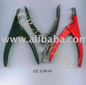 Cortadores de uñas artificiales Separador de dedos francés de acero inoxidable completo Podología Doble resorte Uña del pie Cortador de media luna Clip del dedo del pie N.A. - Product Image 2