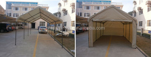 Kits de pièces de Carport coupe-vent à cadre <span class=keywords><strong>en</strong></span> acier <span class=keywords><strong>en</strong></span> toile pliable unique - Product Image 3