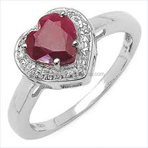 Tùy Chỉnh Cũ Cổ Điển Bạc Hoàng Gia <span class=keywords><strong>Ruby</strong></span> Gemstone <span class=keywords><strong>Ring</strong></span> - Product Image 1