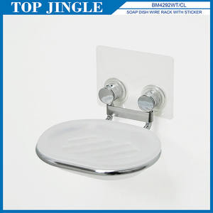 Support de porte-savon durable avec autocollant adhésif solide amovible - Product Image 1