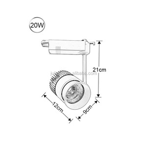 Pas cher <span class=keywords><strong>magasin</strong></span> de vêtements 30 w <span class=keywords><strong>rail</strong></span> d'éclairage led 30 w, 30 watt led <span class=keywords><strong>rail</strong></span> d'éclairage - Product Image 3