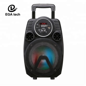 Date portable haut-parleur avec <span class=keywords><strong>bluetooth</strong></span> <span class=keywords><strong>V4</strong></span>.<span class=keywords><strong>0</strong></span>, MP3 lecteur, FM, carte SD et USB fonction 12 pouces chariot haut-parleur - Product Image 1