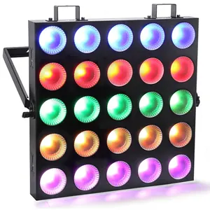 Marslite DMX 25*10W RGB color LED matrix blinder light with best price professional stage light