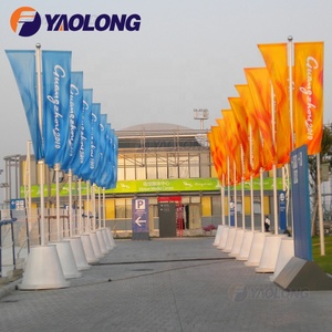 Yaolong ขายส่ง<span class=keywords><strong>5</strong></span>เมตรโฆษณาที่กำหนดเองแบนเนอร์เสาธงที่มีฐาน - Product Image 6