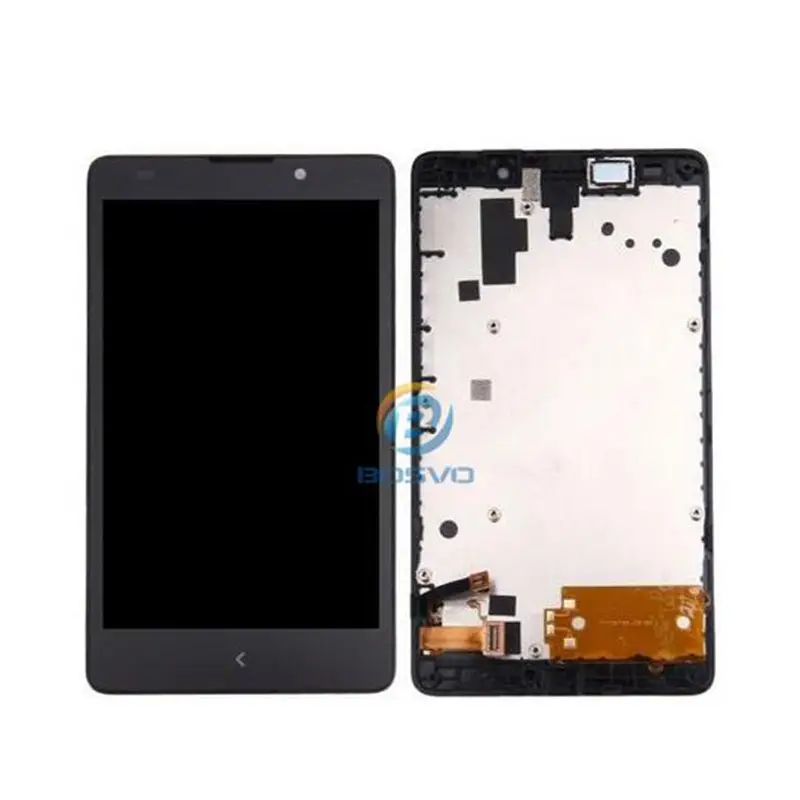 mobile phone display screen for nokia lumia XL RM-1030 RM-1042 lcd with touch digitizer with frame assembly repair parts