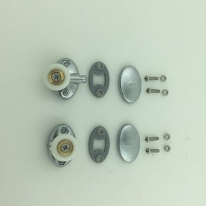 Roue à <span class=keywords><strong>roulettes</strong></span> pour porte coulissante, en aluminium chromé, quincaillerie <span class=keywords><strong>de</strong></span> <span class=keywords><strong>cabine</strong></span> <span class=keywords><strong>de</strong></span> <span class=keywords><strong>douche</strong></span> - Product Image 4