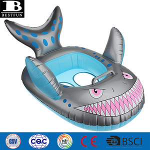 Siège de bain gonflable personnalisé en vinyle pour bébé, flotteur durable pour tout-petit, bateau de natation pour piscine, bain et jeux aquatiques estivaux - Product Image 2