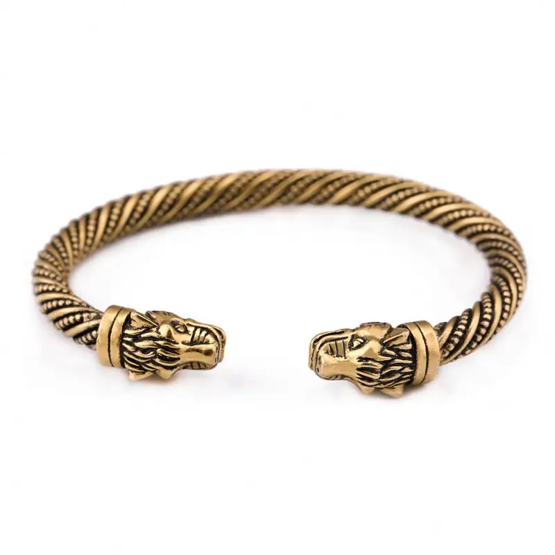 Dawapara Gelang Naga Viking untuk Pria dan Wanita Gelang Manset Hadiah Gelang Gelang untuk Pria Perhiasan